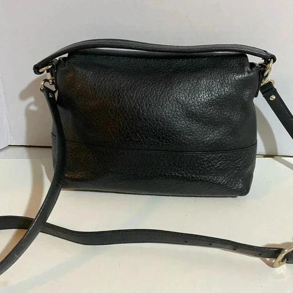 Kate spade black pebbled leather satchel handbag - Picture 5 of 15